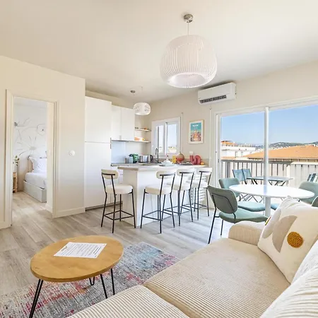 Appartement 6 Cous T2 - Stunning 1-bedroom 10m Croisette&rue D'antibes Cannes
